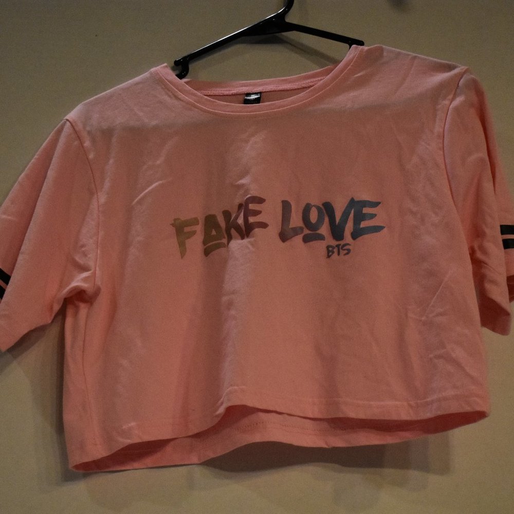 BTS crop top